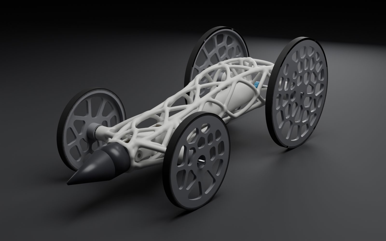 Render of the second car beside the Cirin at the same wheelbase